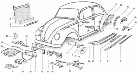 vw bus sheet metal replacement parts|vw beetle rust repair panels.